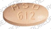 Image 1 - Imprint MSD 612 - Aldoclor-150 150 mg / 250 mg