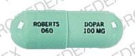 Image 1 - Imprint DOPAR 100MG ROBERTS 060 - Dopar 100 MG