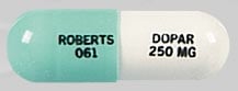 Image 1 - Imprint DOPAR 250MG ROBERTS 061 - Dopar 250 MG