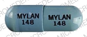 Imprint MYLAN 148 MYLAN 148 - doxycycline 100 mg