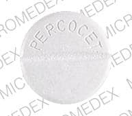 Imprint PERCOCET DuPont - Percocet 325 mg / 5 mg
