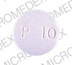 Imprint G P 10 - pindolol 10 MG