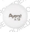 Image 1 - Imprint Ayerst 878 - conjugated estrogens/methyltestosterone conjugated estrogens 0.625 mg / methyltestosterone 5 mg