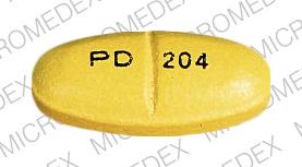 Image 1 - Imprint PD 204 - Procan SR 500 mg