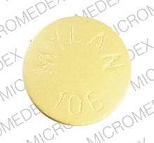 Imprint MYLAN 106 - erythromycin 250 MG