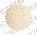 Image 1 - Imprint SCHERING logo - Estinyl 0.5 MG