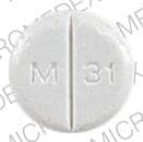 Imprint M 31 - allopurinol 100 mg