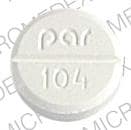 Image 1 - Imprint par 104 - allopurinol 100 mg