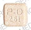 Image 1 - Imprint P-D 261 - liotrix levothyroxine sodium (T4) 60 mcg / liothyronine sodium (T3) 15 mcg