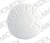 Imprint FIORINAL SANDOZ - Fiorinal 325 mg / 50 mg / 40 mg