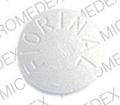 Image 1 - Imprint FIORINAL SANDOZ - Fiorinal 325 mg / 50 mg / 40 mg