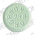 Image 1 - Imprint ORGANON 798 - Hexadrol 4 MG
