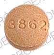 Imprint 3862 RUGBY - hydralazine 25 mg