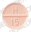 Imprint H 15 LL - hydrochlorothiazide 50 mg