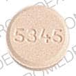 Imprint 5345 DAN DAN - hydrochlorothiazide 50 mg