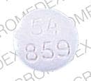 Image 1 - Imprint 54 859 - aminophylline 100 MG