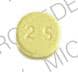 Image 1 - Imprint 2.5 W - Isordil 2.5 mg