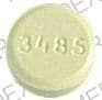 Imprint 3485 RUGBY - chlorthalidone 25 mg