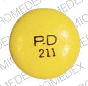 Image 1 - Imprint P.D 211 - Choledyl 200 MG