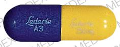 Image 1 - Imprint LEDERLE 250mg LEDERLE A3 - tetracycline 250 MG