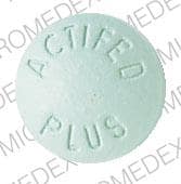 Image 1 - Imprint ACTIFED PLUS - acetaminophen/pseudoephedrine/triprolidine 500 mg / 30 mg / 1.25 mg