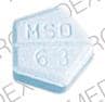 Image 1 - Imprint DECADRON MSD 63 - Decadron 0.75 mg