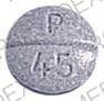 Image 1 - Imprint P 45 logo - propranolol 20 mg