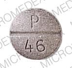 Image 1 - Imprint P 46 - propranolol 40 MG