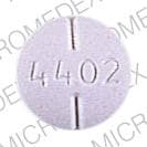 Imprint 4402 RUGBY - hydrochlorothiazide/propranolol 25 mg / 40 mg
