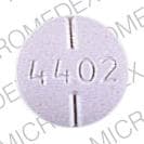 Image 1 - Imprint 4402 RUGBY - hydrochlorothiazide/propranolol 25 mg / 40 mg