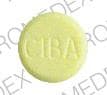 Imprint CIBA 7 - Ritalin 5 mg