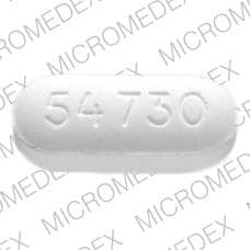 Image 1 - Imprint 54 730 - Roxicet 500 mg / 5 mg