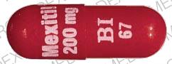 Image 1 - Imprint BI 67 Mexitil 200 mg - Mexitil 200 mg