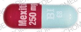 Image 1 - Imprint BI 68 Mexitil 250 mg - Mexitil 250 mg