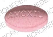Image 1 - Imprint AMOXIL 125 - Amoxil 125 mg