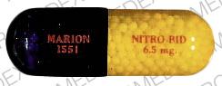 Image 1 - Imprint MARION 1551 NITRO-BID 6.5 mg - Nitro-Bid 6.5 MG