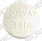 Image 1 - Imprint SOLVAY 2816 - Orasone 50 MG