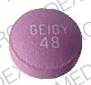 Image 1 - Imprint Geigy 48 - PBZ-SR 100 MG