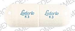 Image 1 - Imprint Lederle K3 Lederle K3 - ketoprofen 75 mg