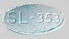 Imprint SL-353 - meclizine 12.5 mg