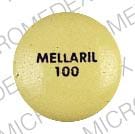 Image 1 - Imprint MELLARIL 100 - Mellaril 100 mg