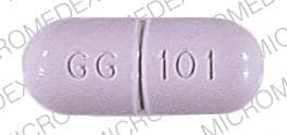 Image 1 - Imprint GG 101 - methocarbamol 750 mg