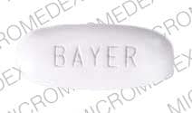 Image 1 - Imprint BAYER C500 QD - Cipro XR 500 mg