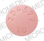 Imprint ZD4522 20 - Crestor 20 mg