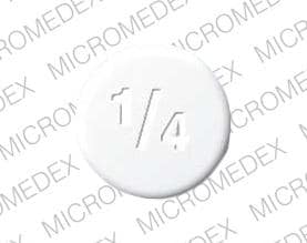 Image 1 - Imprint 1/4 - Klonopin Wafer 0.25 mg