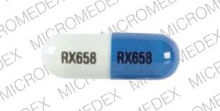 Imprint RX658 RX658 RX658 RX658 - cefaclor 250 mg