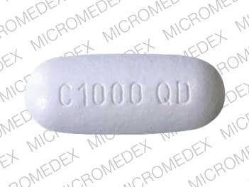 Image 1 - Imprint BAYER C1000 QD - Cipro XR 1000 mg