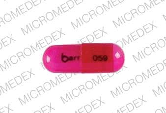 Imprint barr 059 - diphenhydramine 50 mg