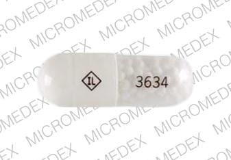 Image 1 - Imprint IL 3634 - theophylline 200 mg