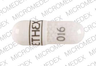 Image 1 - Imprint 016 ETHEX - Pseudovent 250 mg / 120 mg